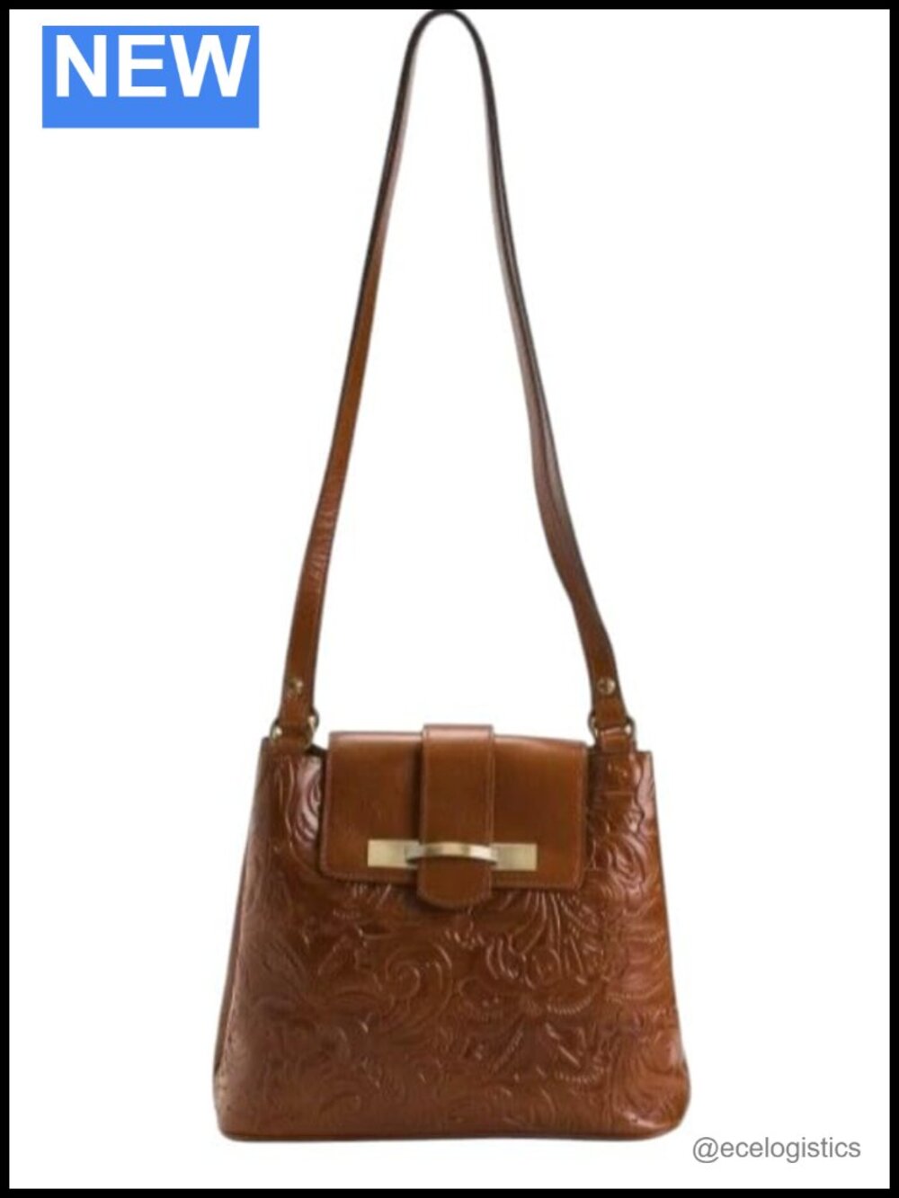 Patricia Nash Leather Larone Medium Hobo Shoulder Bag